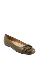 Trotters Sizzle Signature Flat - Multiple Widths Available Olive at Nordstrom,