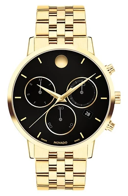 Movado Museum Classic Chronograph Bracelet Watch