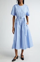 3.1 Phillip Lim Belted Utility Maxi Dress Oxford Blue at Nordstrom,