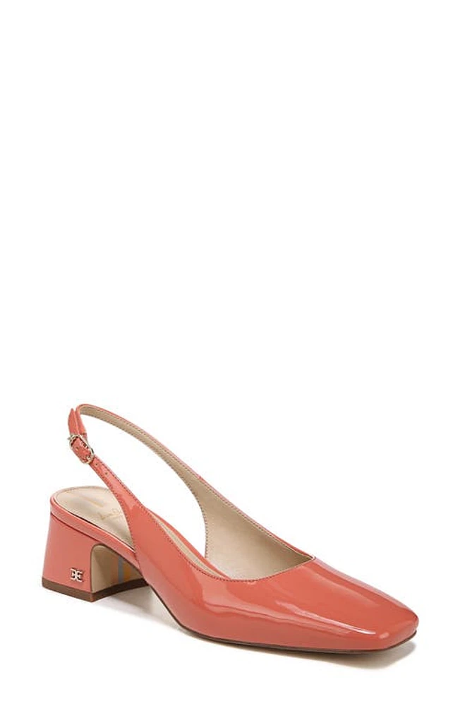 Sam Edelman Terra Slingback Pump in Terracotta Pink at Nordstrom, Size 6.5