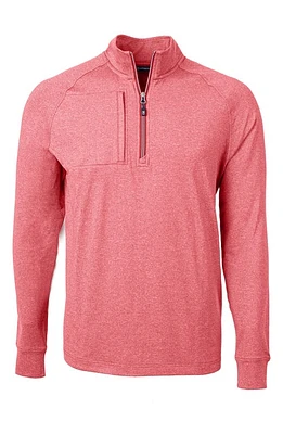 Cutter & Buck Quarter Zip Pullover Heather at Nordstrom