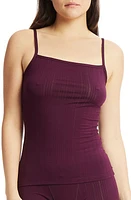 Hanky Panky MellowLuxe Square Neck Camisole Dried Cherry at Nordstrom,