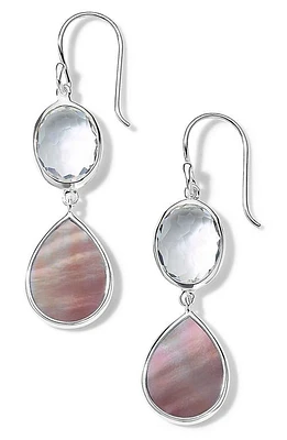 Ippolita Wonderland Double Drop Earrings in Sterling Silver at Nordstrom