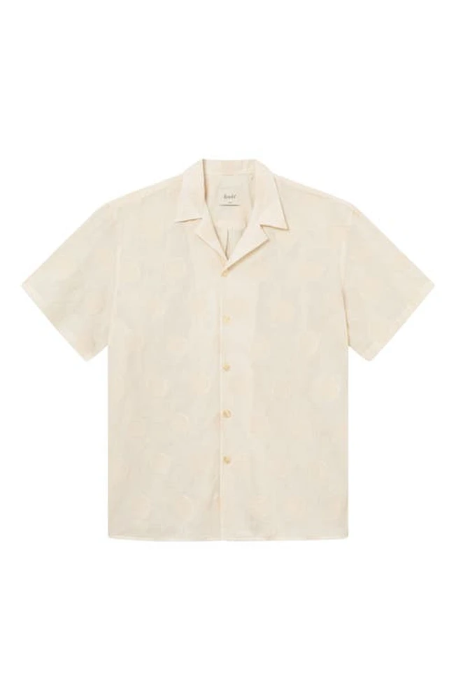 FORET Circle Camp Shirt Cloud at Nordstrom,