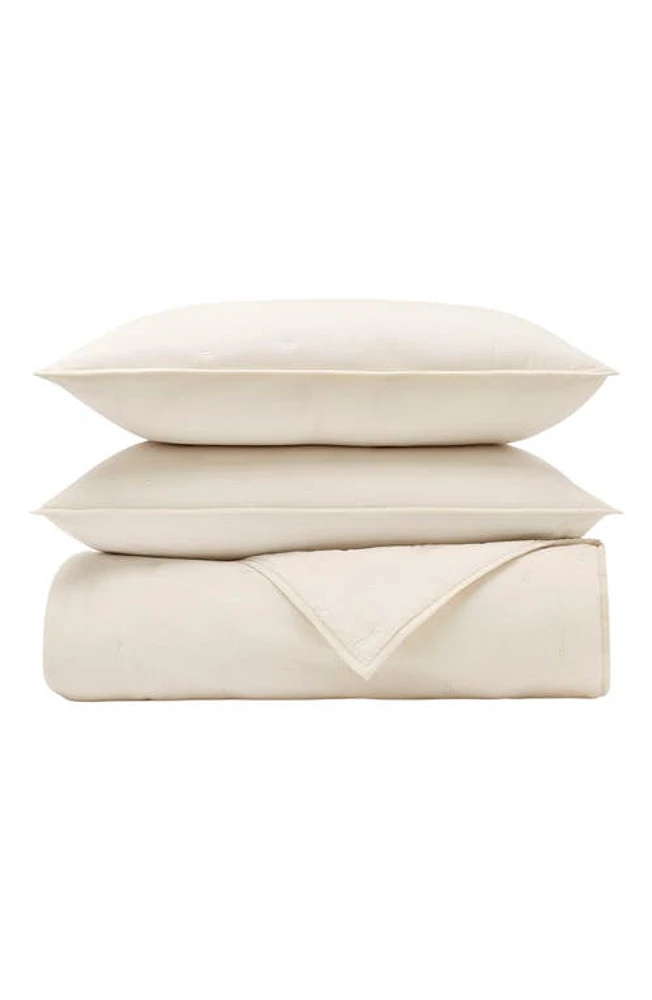 Boll & Branch Airy Voile Quilt & Sham Set in Natural at Nordstrom