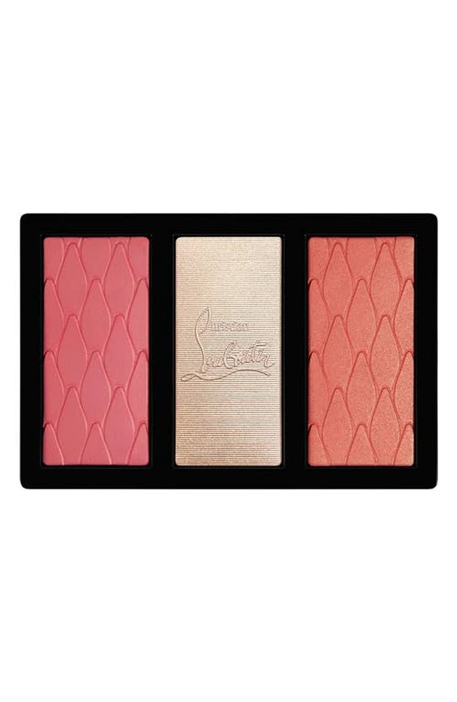 Christian Louboutin Abracadabra La Palette Blush & Highlighter Palette Refill in So Delikate at Nordstrom