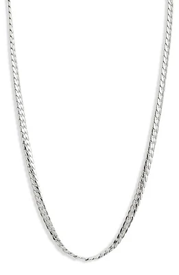 Jenny Bird Wallace Cuban Chain Necklace in High Polish Silver at Nordstrom