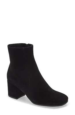 La Canadienne Joanie Waterproof Bootie Black Suede at Nordstrom,