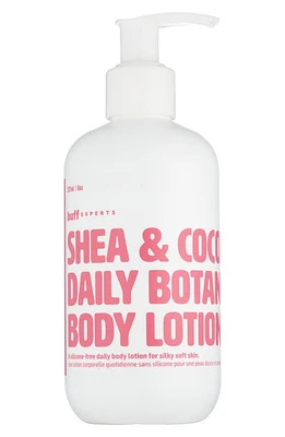 Buff Experts Shea & Cocoa Daily Botanical Body Lotion at Nordstrom, Size 8 Oz