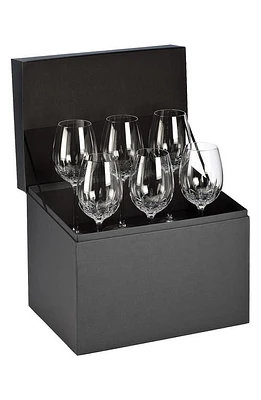 Waterford Lismore Essence Set of 6 Lead Crystal Wine Goblets in Clear at Nordstrom