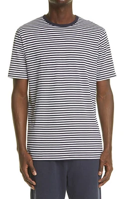 Sunspel Stripe T-Shirt White/Navy at Nordstrom,