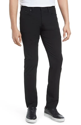 BOSS Delaware Straight Leg Five Pocket Pants Black at Nordstrom, X 32