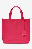 MAISON de SABRÉ Small Leather Soft Tote in Fuchsia Lavender at Nordstrom