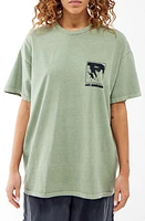 BDG Urban Outfitters Late Admission Oversize Cotton Graphic T-Shirt Sage at Nordstrom,