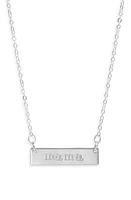 Nashelle Mama Bar Pendant Necklace in Sterling Silver at Nordstrom