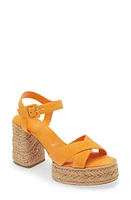 Christian Louboutin Calakala Espadrille Platform Sandal Hibiscus at Nordstrom,