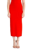 WAYF Elody Rib Knit Midi Skirt at Nordstrom,