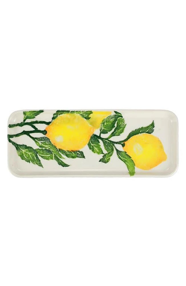 VIETRI Limoni Rectangular Tray in Yellow at Nordstrom, Size One Size Oz