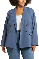 Madewell The Rosedale Crepe Blazer in Nighttime at Nordstrom, Size 24W