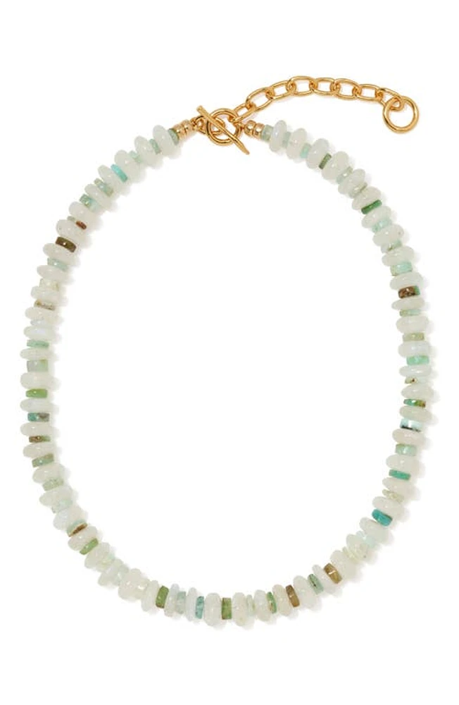 Lizzie Fortunato Tola Beaded Necklace in Blue at Nordstrom