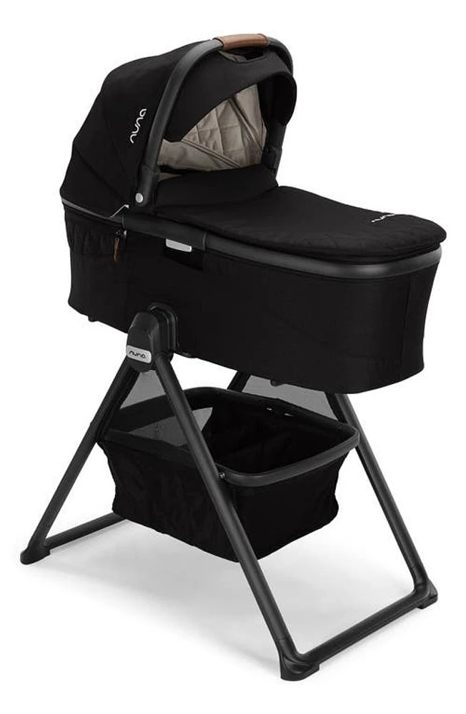 Nuna demi grow bassinet + stand set in Caviar at Nordstrom