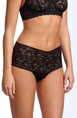 Hanky Panky Retro High Waist Thong in Black at Nordstrom