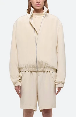 Helmut Lang Zip Bomber Jacket Oat at Nordstrom,