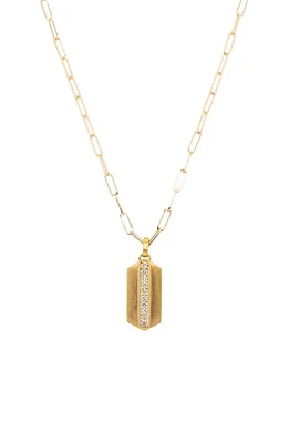 Sethi Couture Large Maya Diamond Pendant Necklace in Yellow Gold at Nordstrom