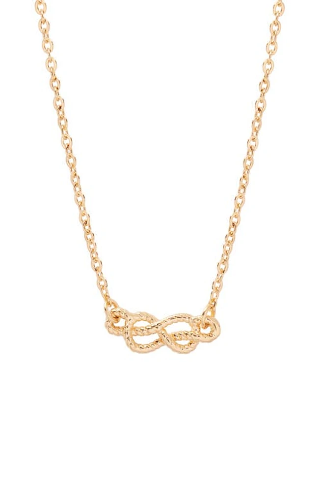 Brook and York Crew Necklace in Gold at Nordstrom