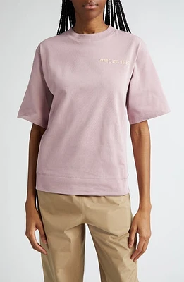 Moncler Grenoble Logo Cotton Jersey T-Shirt Pink Dolphin at Nordstrom,