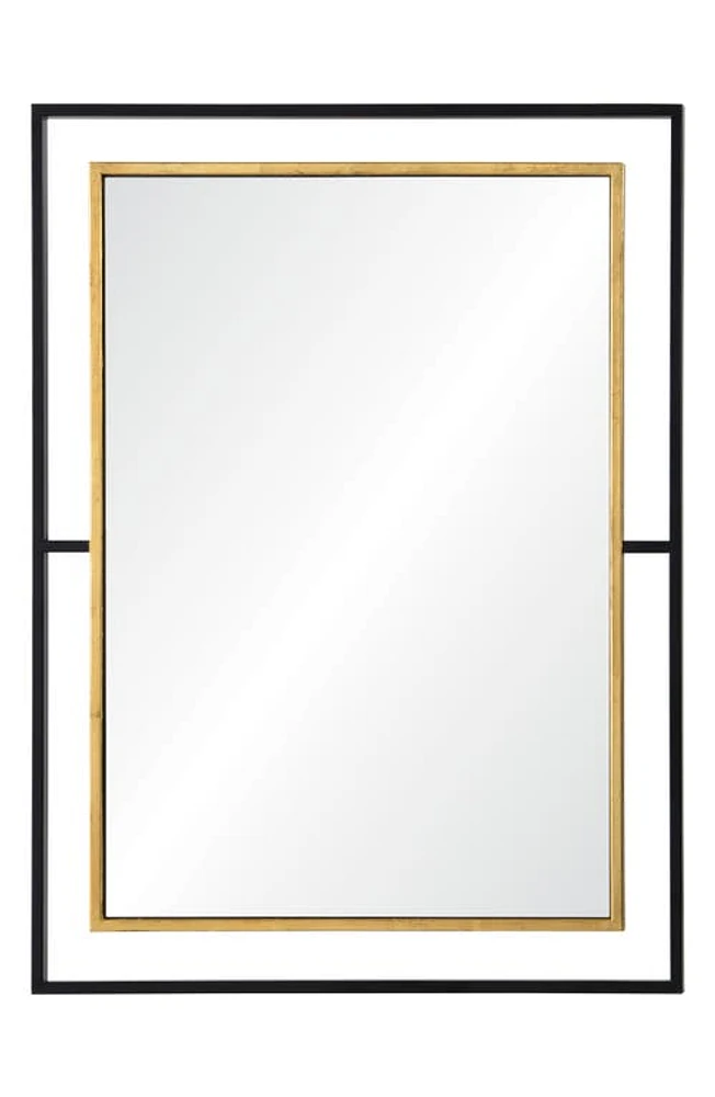 Renwil Gray Mirror in Mirror Black Antique Gold at Nordstrom