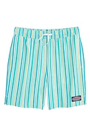 vineyard vines Kids' Chappy Print Swim Trunks at