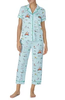 Kate Spade New York Print crop pajamas at Nordstrom