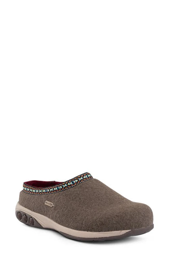 Therafit Heather Sneaker Mule Dark Taupe at Nordstrom,