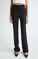 Coperni Tailored Straight Leg Trousers Black at Nordstrom,