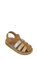 Marc Fisher Kids' Apple Aqua Fisherman Slingback Sandal Metallic/brown Multi at Nordstrom, M