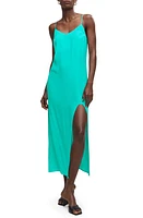 MANGO Slipdress in Turquoise at Nordstrom, Size 2