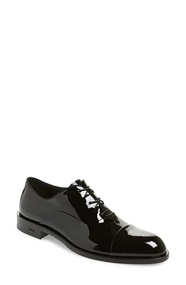 BOSS Bruce Cap Toe Oxford Black at Nordstrom,