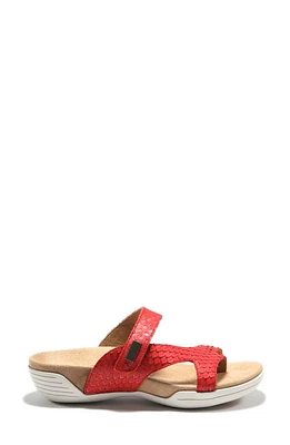 Hälsa Footwear Darline Asymmetrical Slide Sandal Leather at Nordstrom