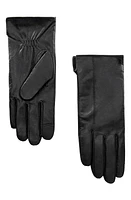 MANGO Leather Gloves in Black at Nordstrom, Size Small