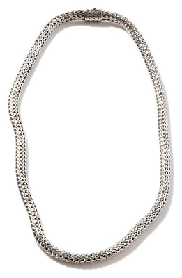 John Hardy Icon Chain Necklace in Silver at Nordstrom, Size 16