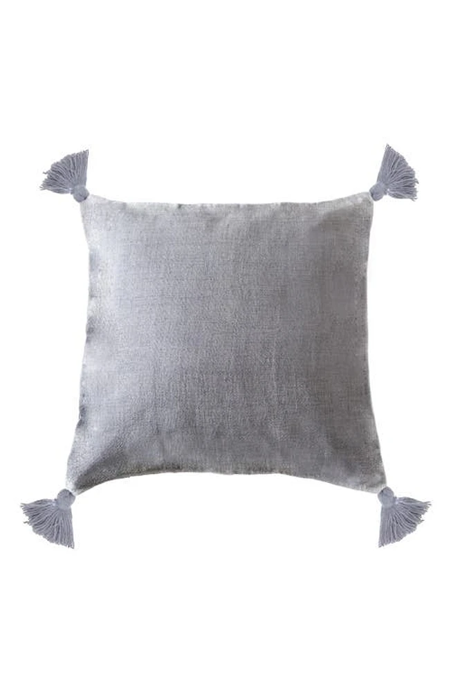 Pom Pom at Home Montauk Tassel Accent Pillow in Ocean at Nordstrom