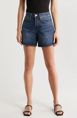 Re/Done Denim Shorts Whiskey Indigo at Nordstrom,