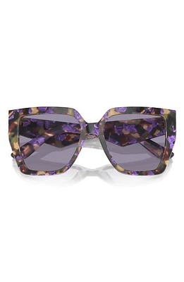 Dolce & Gabbana 55mm Square Sunglasses in Purple at Nordstrom