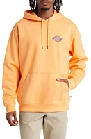 Dickies Embroidered Logo Fleece Hoodie in Papaya Smoothie at Nordstrom, Size Small