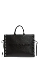 Givenchy Medium G-Tote Corset Leather Tote in Black at Nordstrom