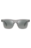 Oliver Peoples Casian 54mm Rectangular Sunglasses in Grey/Dark Grey Mirror at Nordstrom