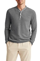 Bonobos Performance Henley Sweater in Dark Grey 2 Tone at Nordstrom, Size Xx-Large