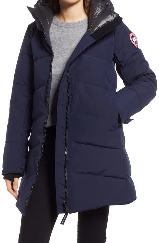 Canada Goose Merritt Down Parka Atlantic Navy-Bleu Mar Atlanic at Nordstrom,