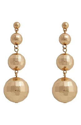 Petit Moments Donna Disco Ball Drop Earrings in Gold at Nordstrom